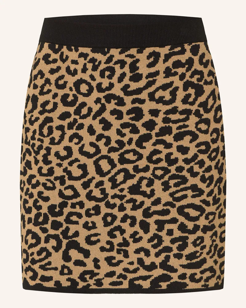 Darling Harbour Strickrock beige Schwarz