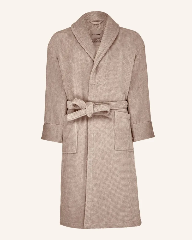 ROYFORT Bademantel SPA Taupe