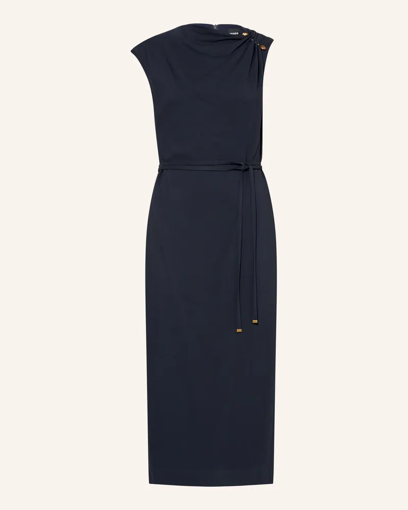 HUGO BOSS Kleid Dannea blau Dunkelblau