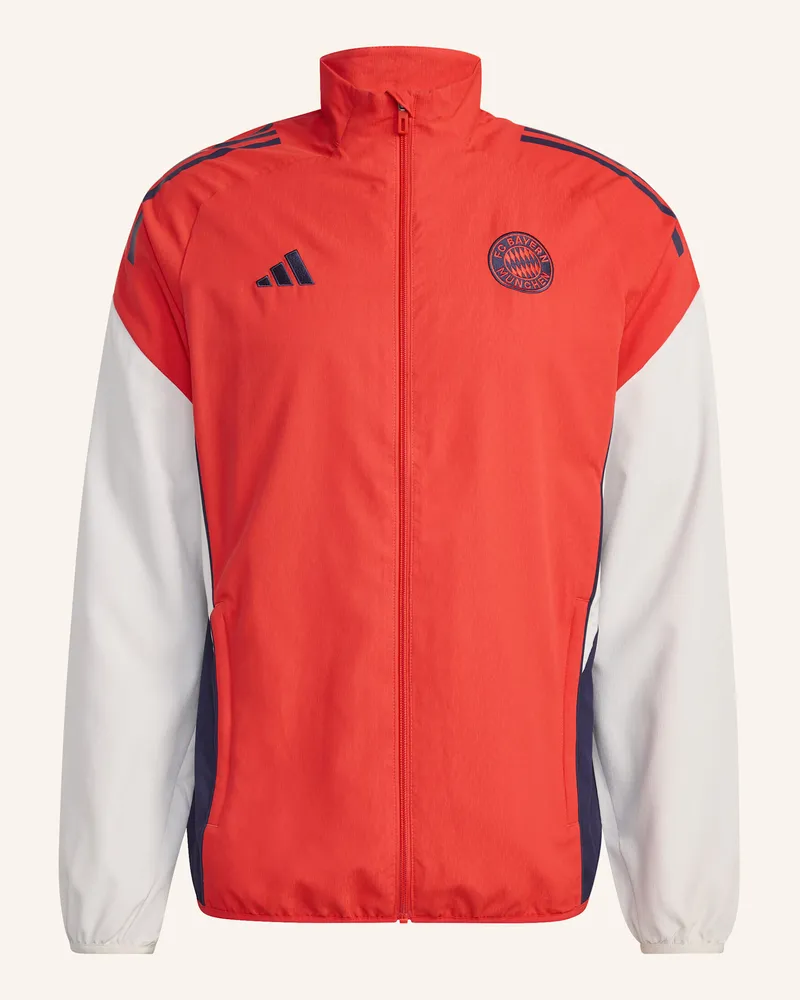 adidas Fc Bayern Tiro 25 Präsentationsjacke rot Rot