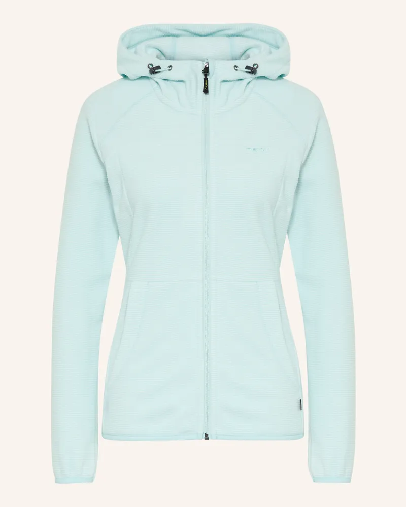 me°ru' Fleecejacke Lourosa blau Türkis