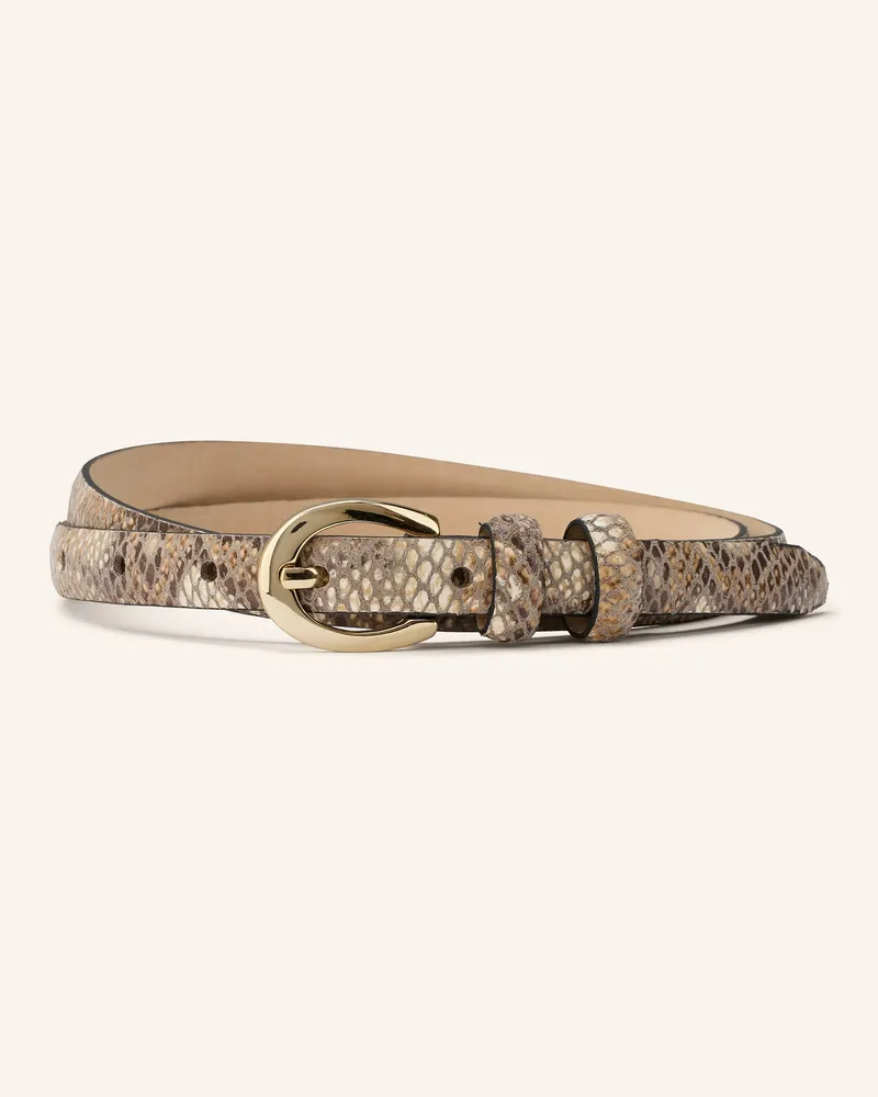 Brax Ledergürtel Beige