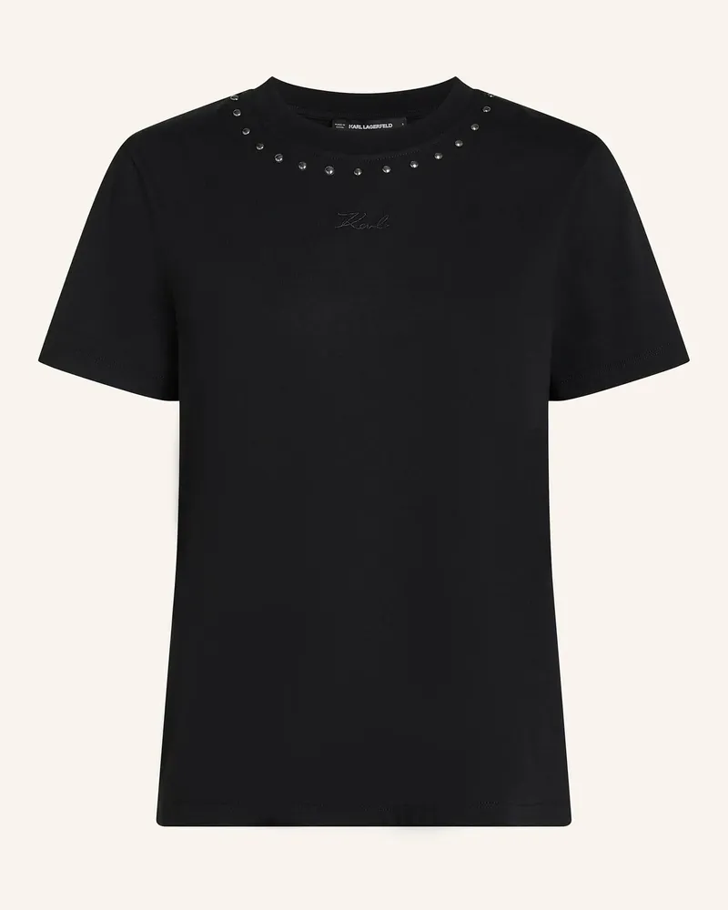 Karl Lagerfeld T-shirt Schwarz