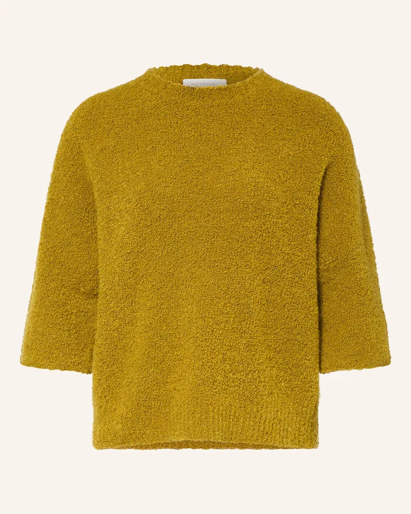 Rich&Royal Pullover Mit 3/4-Arm gruen Grün