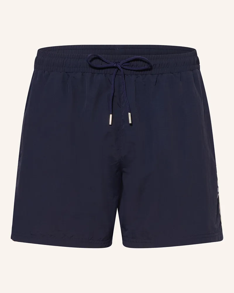 HUGO BOSS Badeshorts Ole blau Dunkelblau
