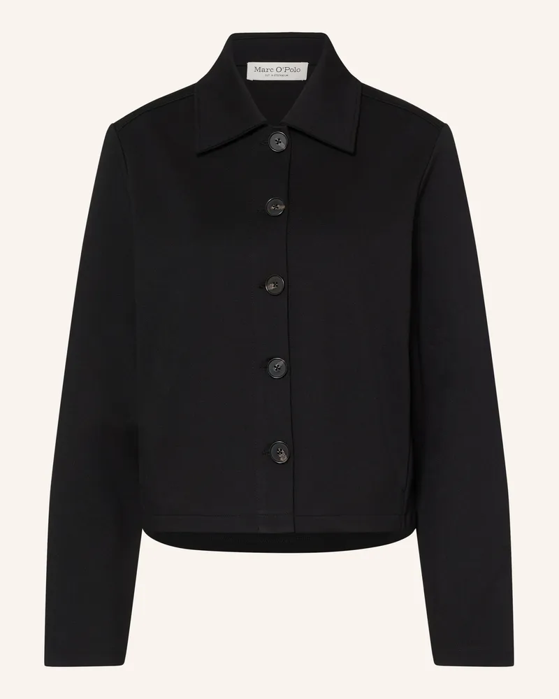 Marc O'Polo Jerseyblazer schwarz Schwarz