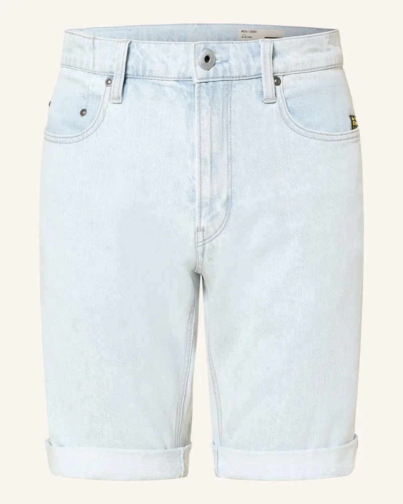 G-STAR RAW Jeansshorts Mosa Straight Fit blau H948