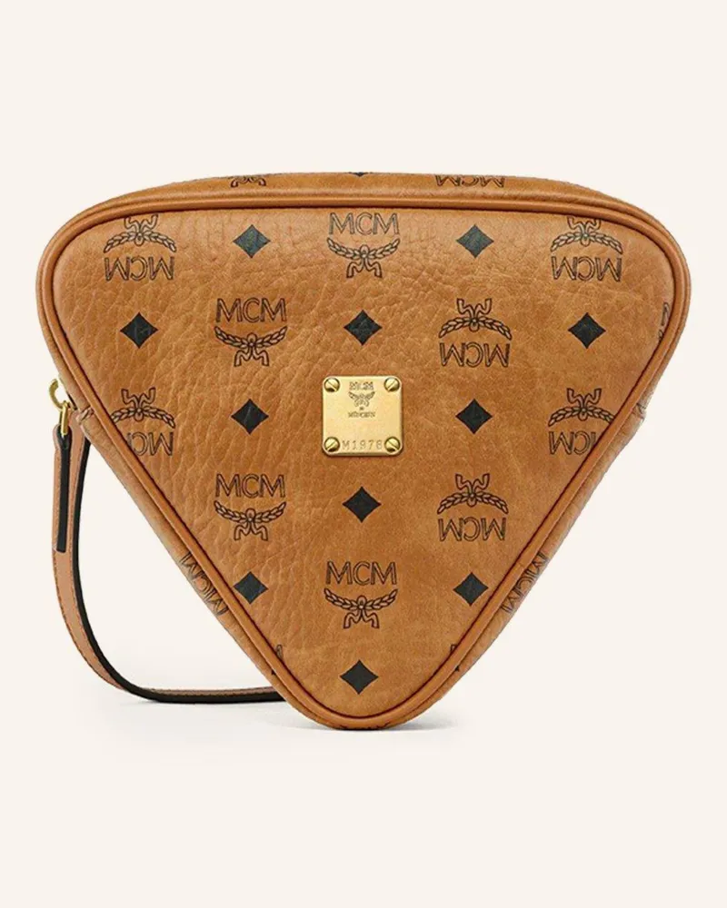 MCM Pouch braun Cognac