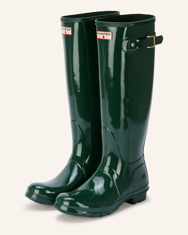 Hunter Gummistiefel Original Tall 170 Years Anniversary gruen Grün
