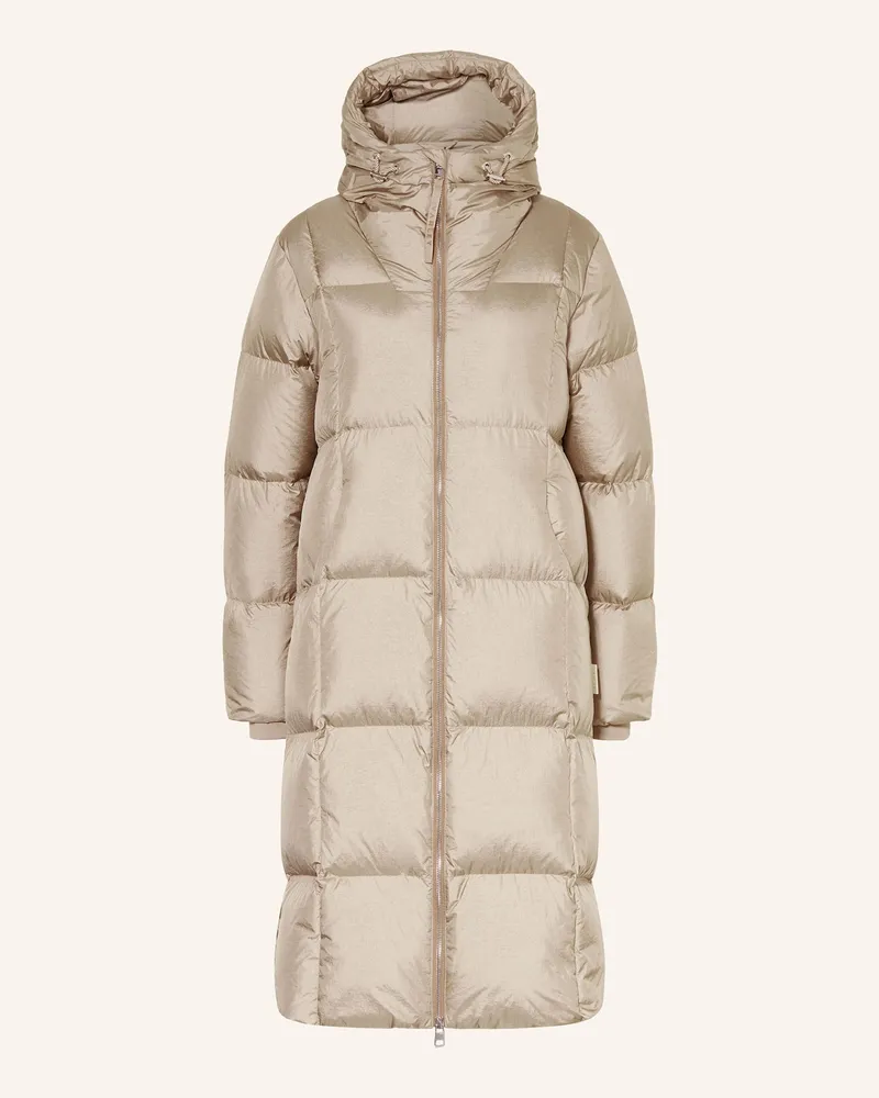 Varley Daunenmantel KATYA Beige