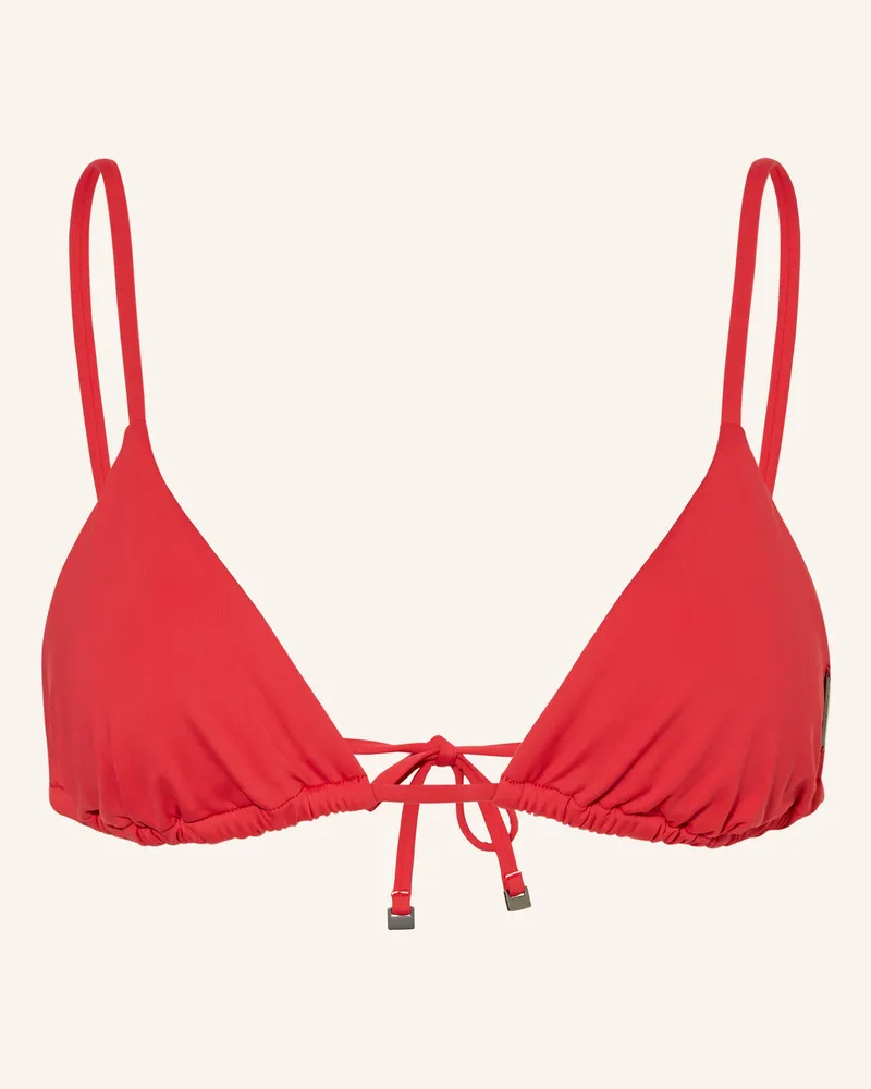 Calvin Klein Triangel-Bikini-Top Rot