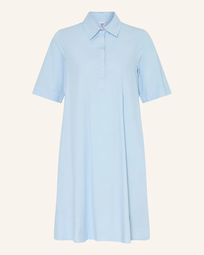 Backstage Hemdblusenkleid Prato blau Hellblau