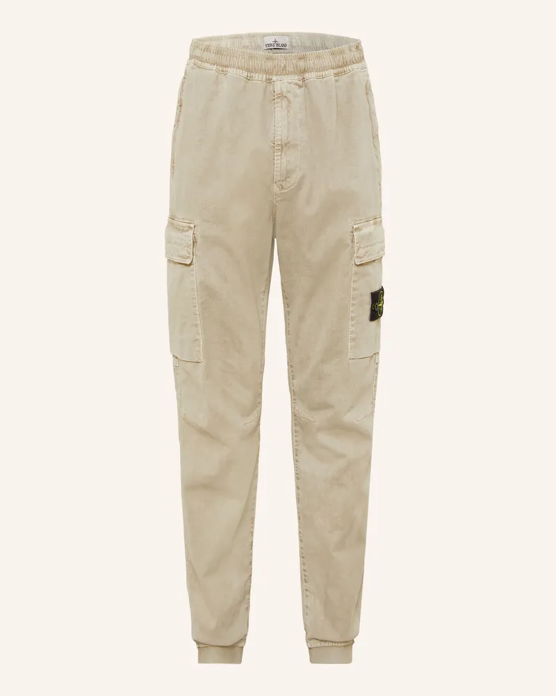 Stone Island Cargohose Regular Tapered Fit beige Beige