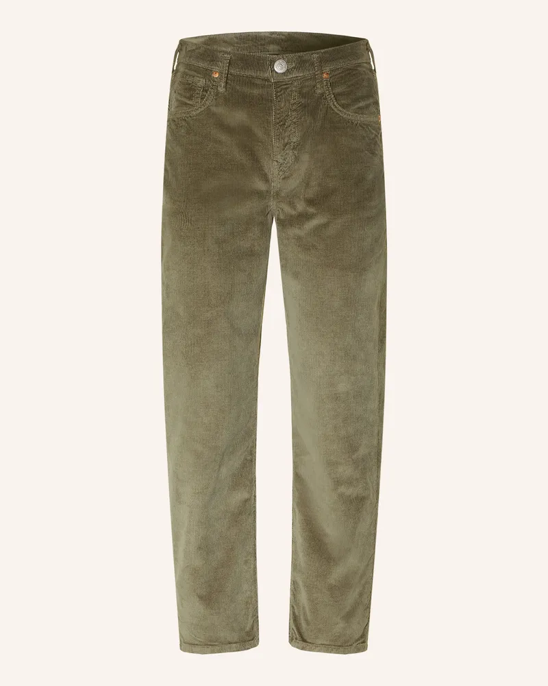 True Religion Cordhose Hope gruen Khaki