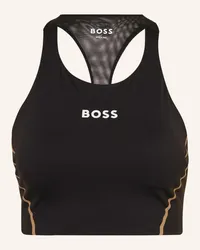 HUGO BOSS Sport-BH ENERGINA mit Mesh Schwarz