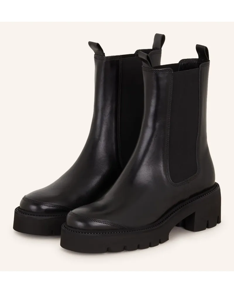 Kennel & Schmenger Chelsea-Boots DUPLEE mit Schmucksteinen Schwarz