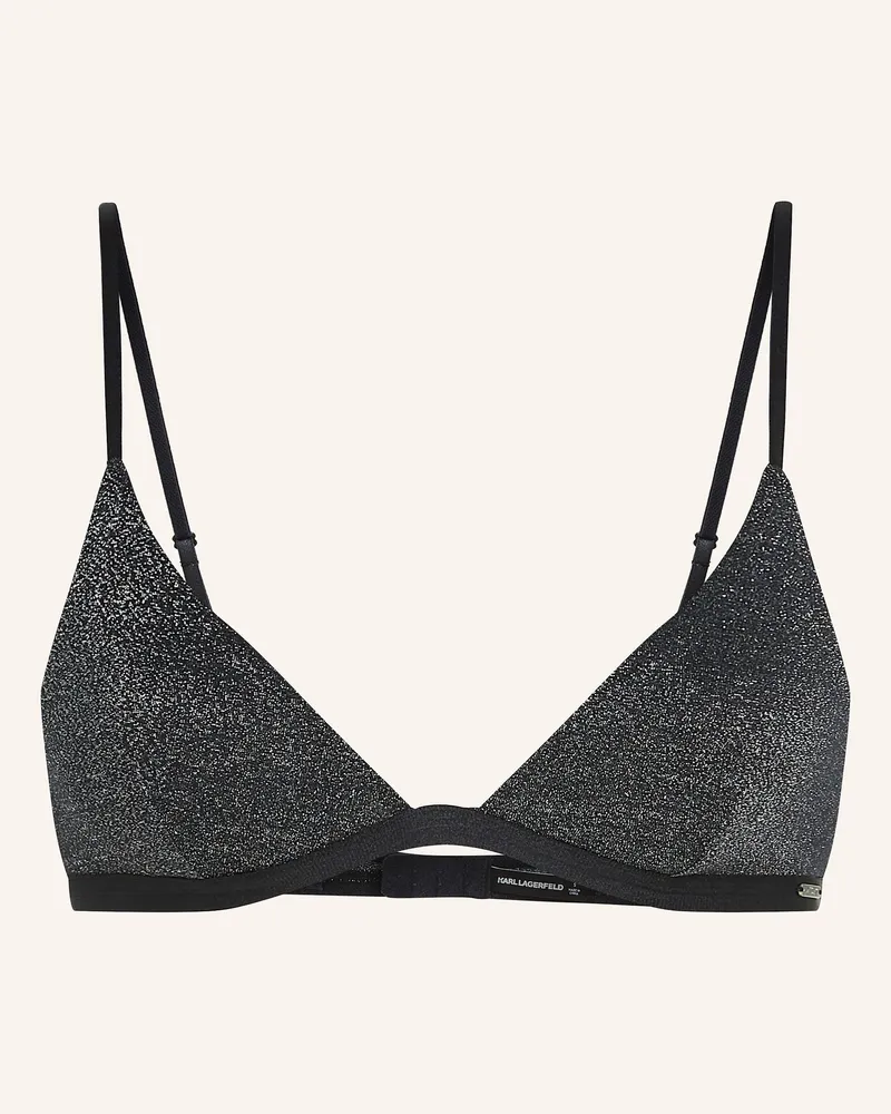 Karl Lagerfeld Top Schwarz