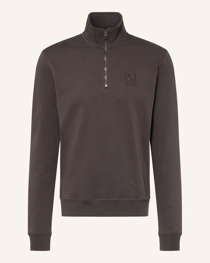 Belstaff Sweat-Troyer Curator gruen Dunkelgrau