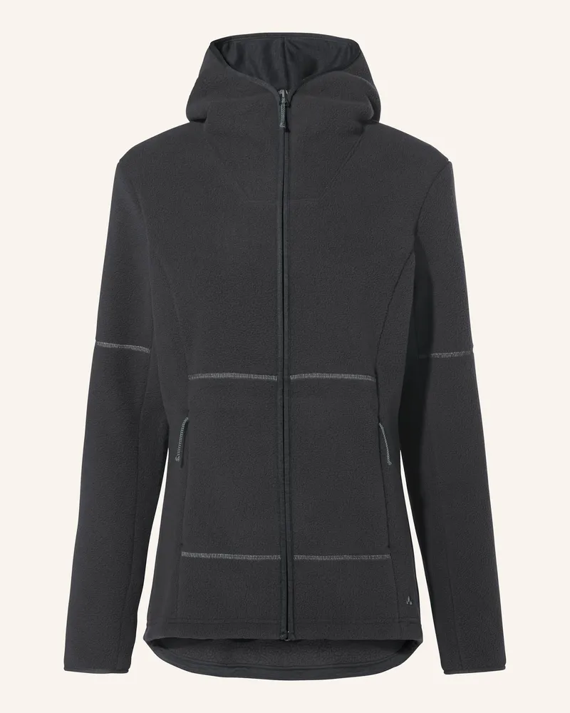 Vaude Fleecejacke W NEYLAND FLEECE HOODY II Schwarz