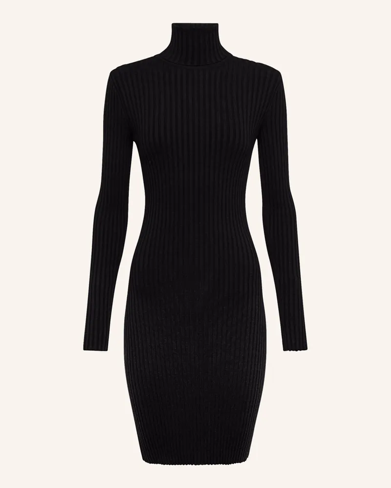 Wolford Kleid MERINO RIB DRESS Schwarz