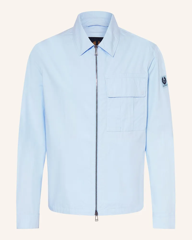 Belstaff Overjacket Cargo blau Hellblau