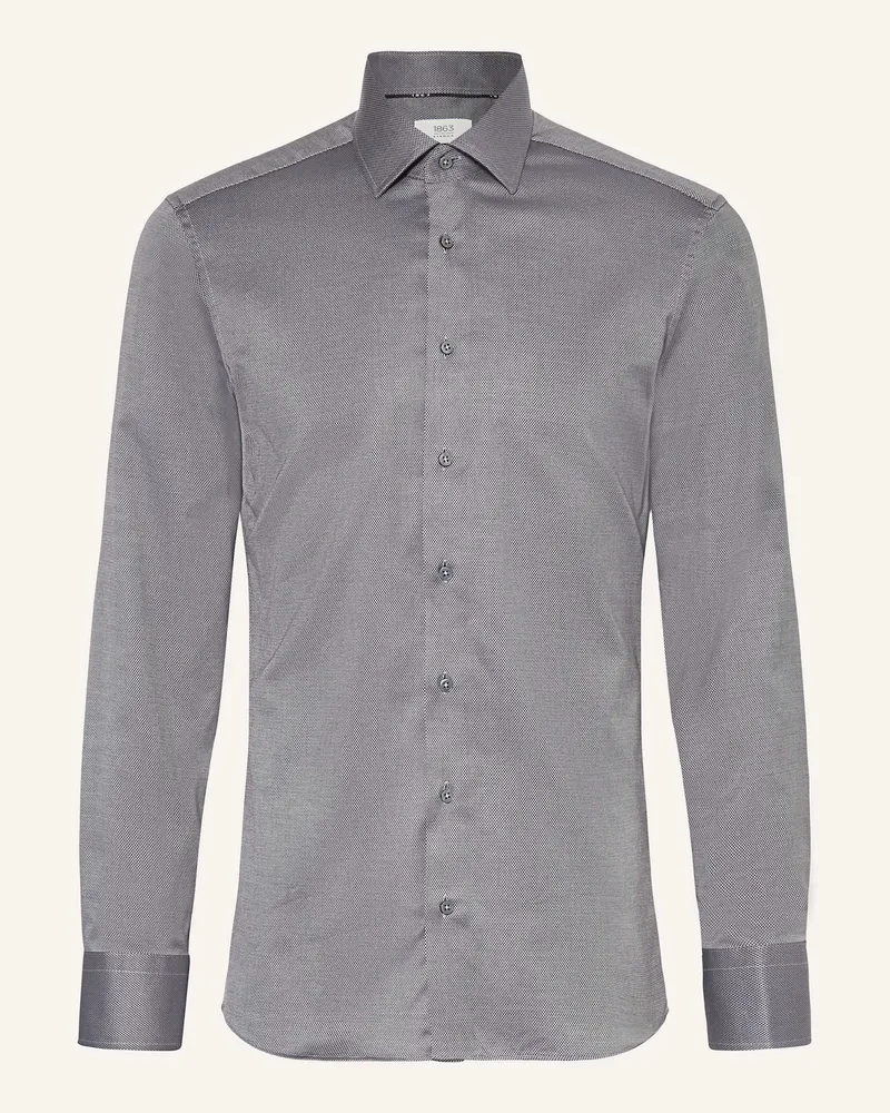 Eterna Hemd Slim Fit Dunkelgrau