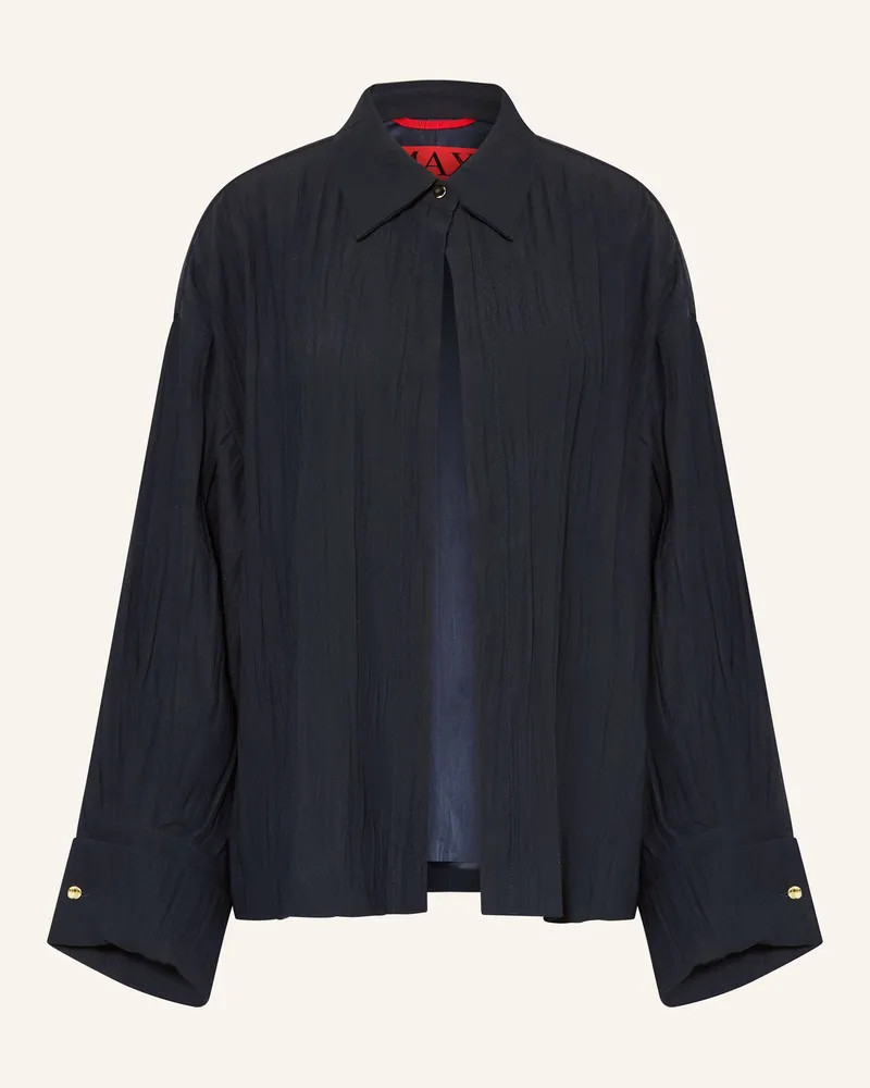 MAX&Co. Bluse AGITARE Dunkelblau