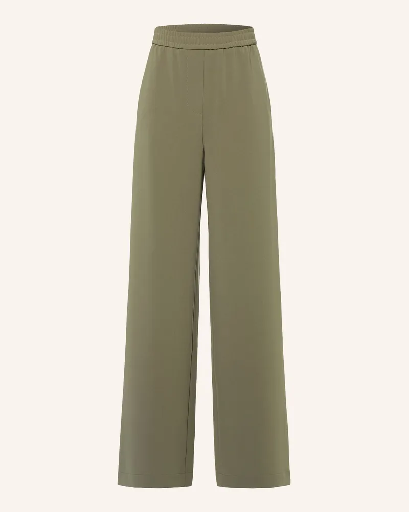 HUGO BOSS Marlenehose Tianah gruen Oliv