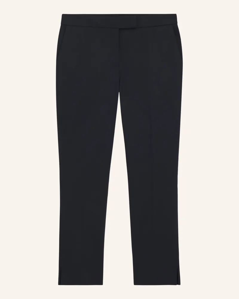 HUGO BOSS Business Hose TAPRIA-CROP1 Slim Fit Dunkelblau