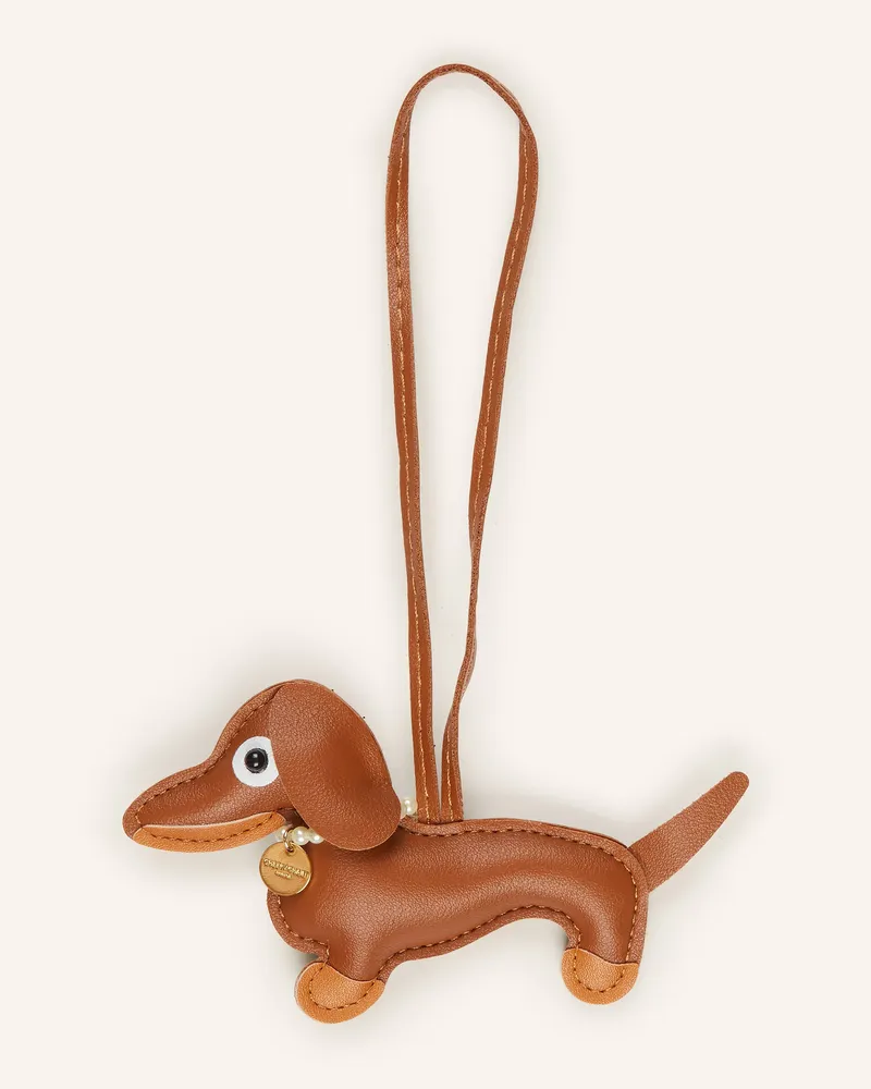 Cheeky Chain Munich Taschenanhänger Charly braun Cognac