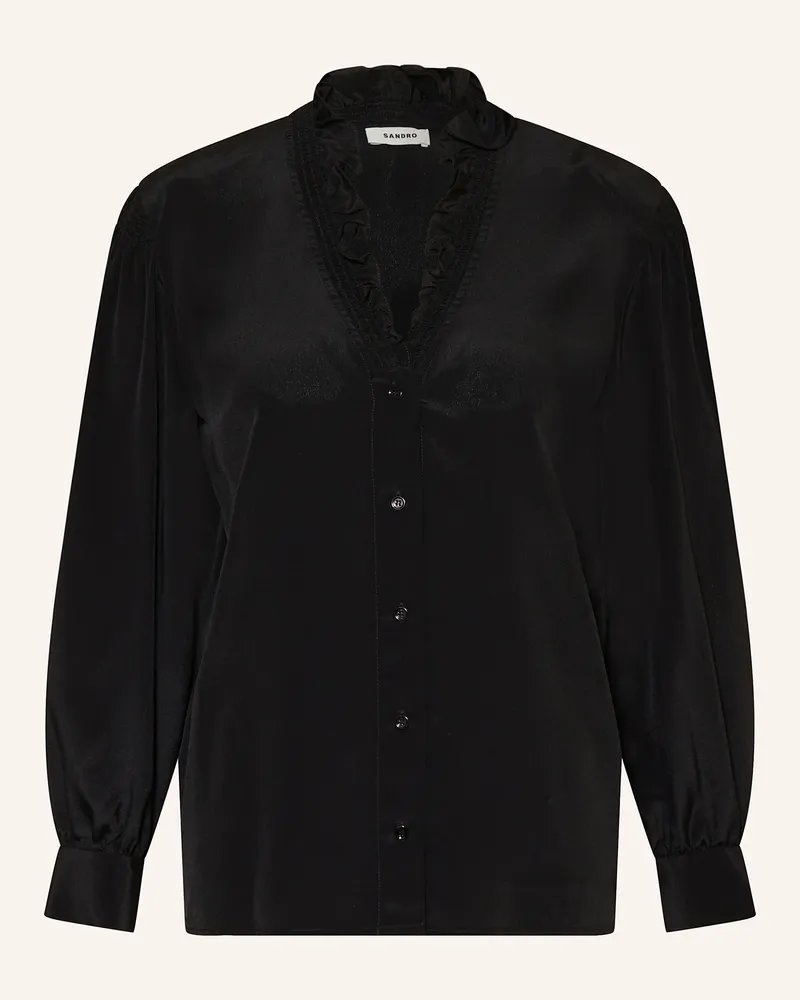 Sandro Bluse Schwarz