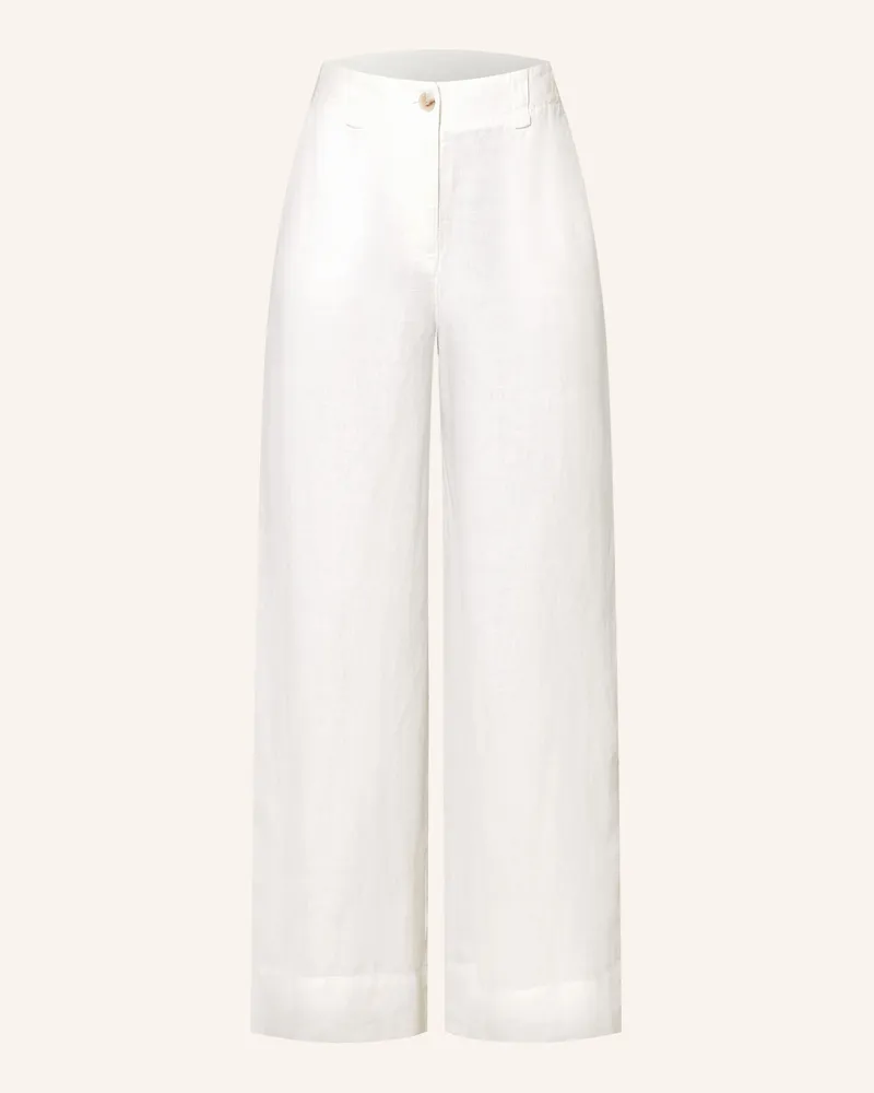 Reiss Leinenhose Demi weiss Weiss