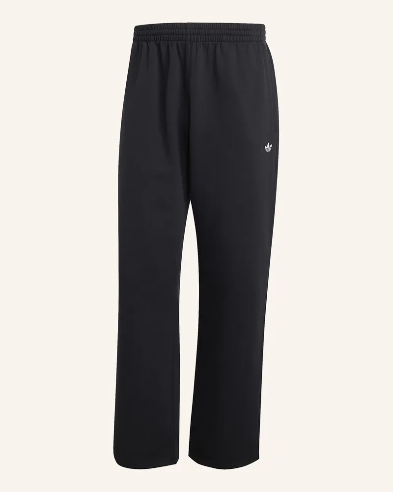adidas Trefoil Essentials Hose, Offener Saum schwarz Schwarz