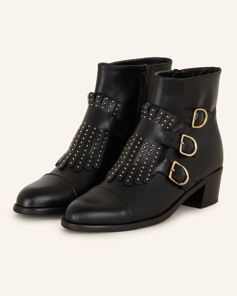 Pertini Stiefeletten Schwarz