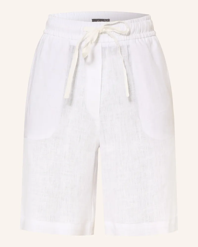 van Laack Leinenshorts VL-HELEAS-BR Weiss