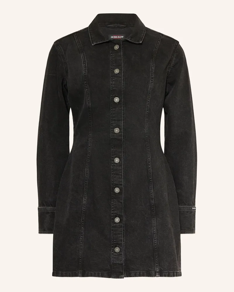 Guess Jeanskleid Schwarz