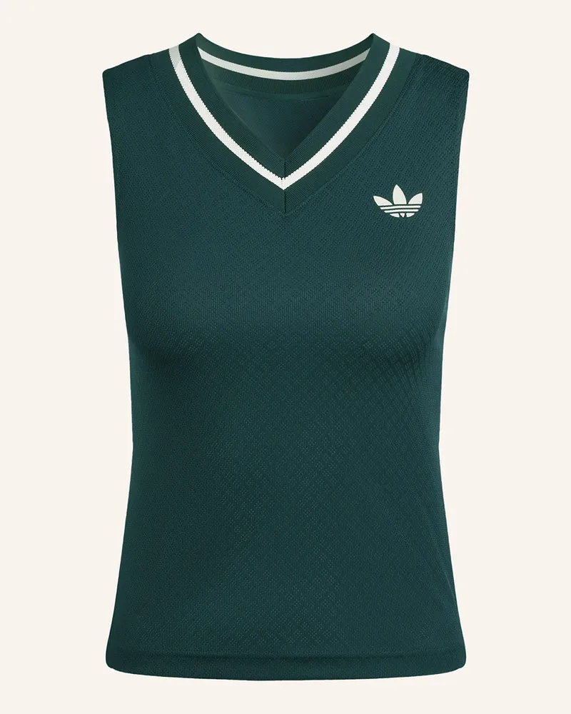 adidas Tanktop TENNIS PRO CLIMACOOL Dunkelgrün