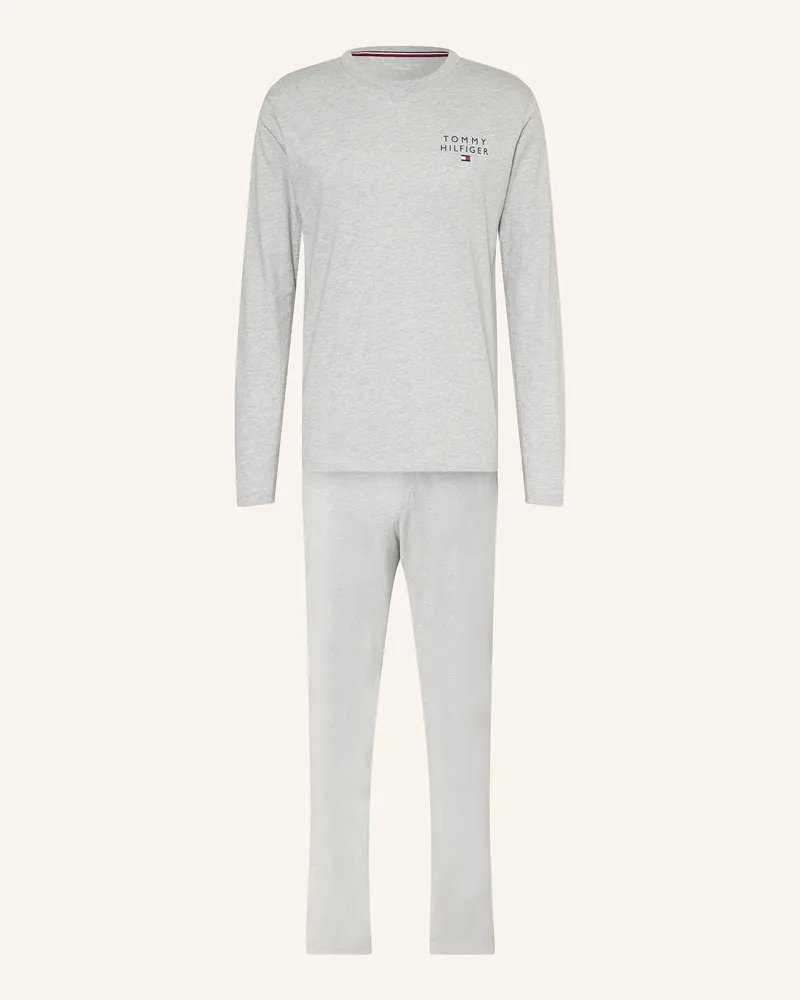 Tommy Hilfiger Schlafanzug Grau