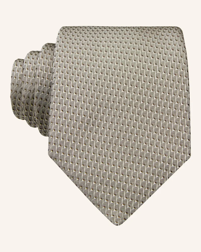 HUGO BOSS Krawatte Grau