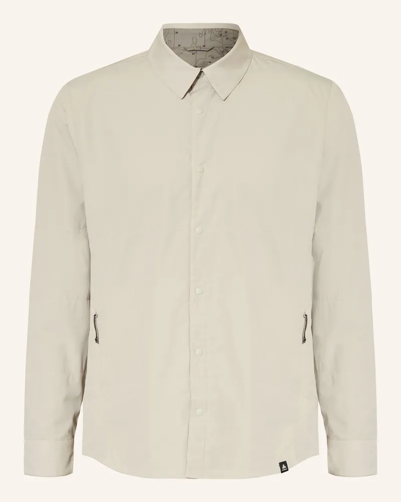 Odlo Overshirt Transition Insulated Zum Wenden gruen Hellgrün