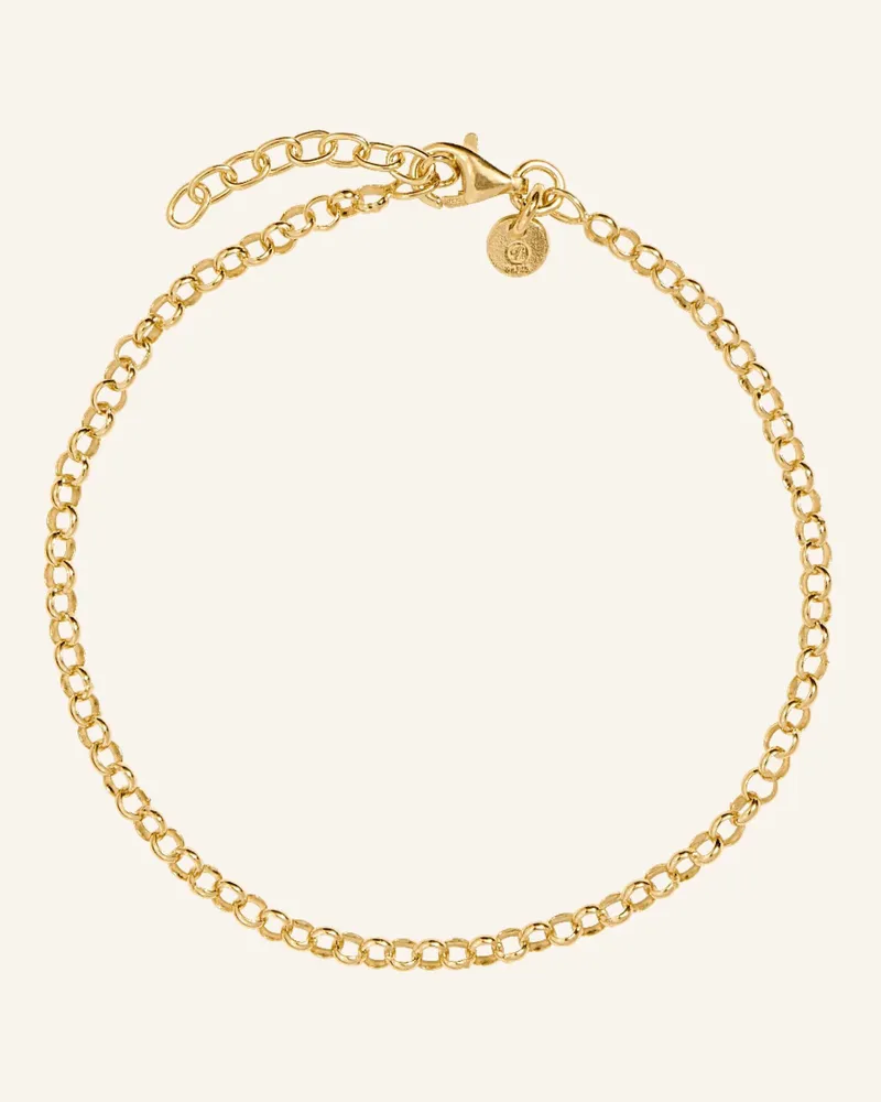 POMPIDOU Armband Mini Rolo Circle By Glambou gold Gold