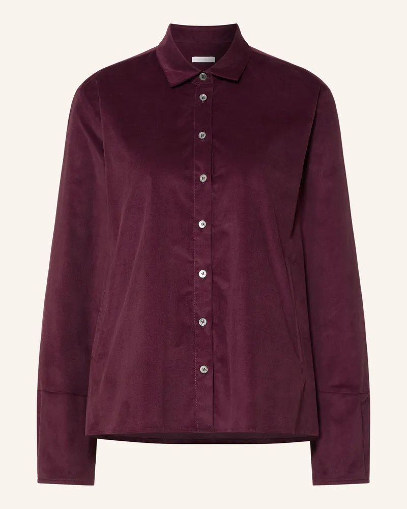 Robert Friedman Hemdbluse Tiny Aus Cord rot Dunkelrot