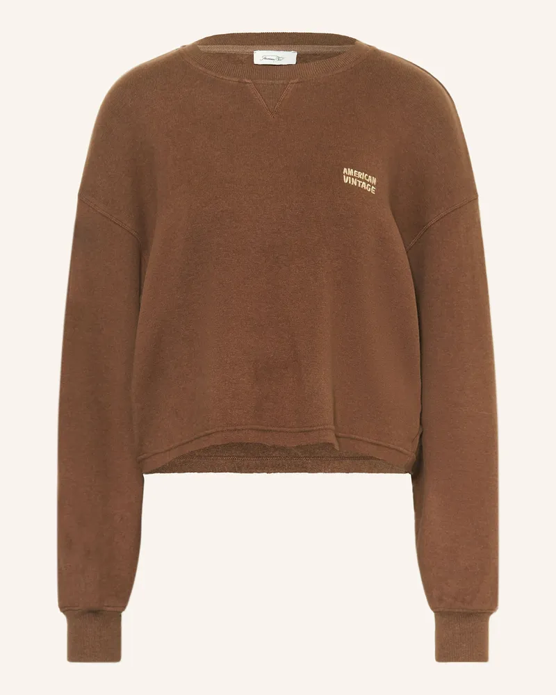 American Vintage Sweatshirt ETOK Braun