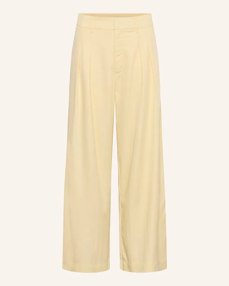 My Essential Wardrobe Marlenehose Mwzoe Gilda gelb Gelb