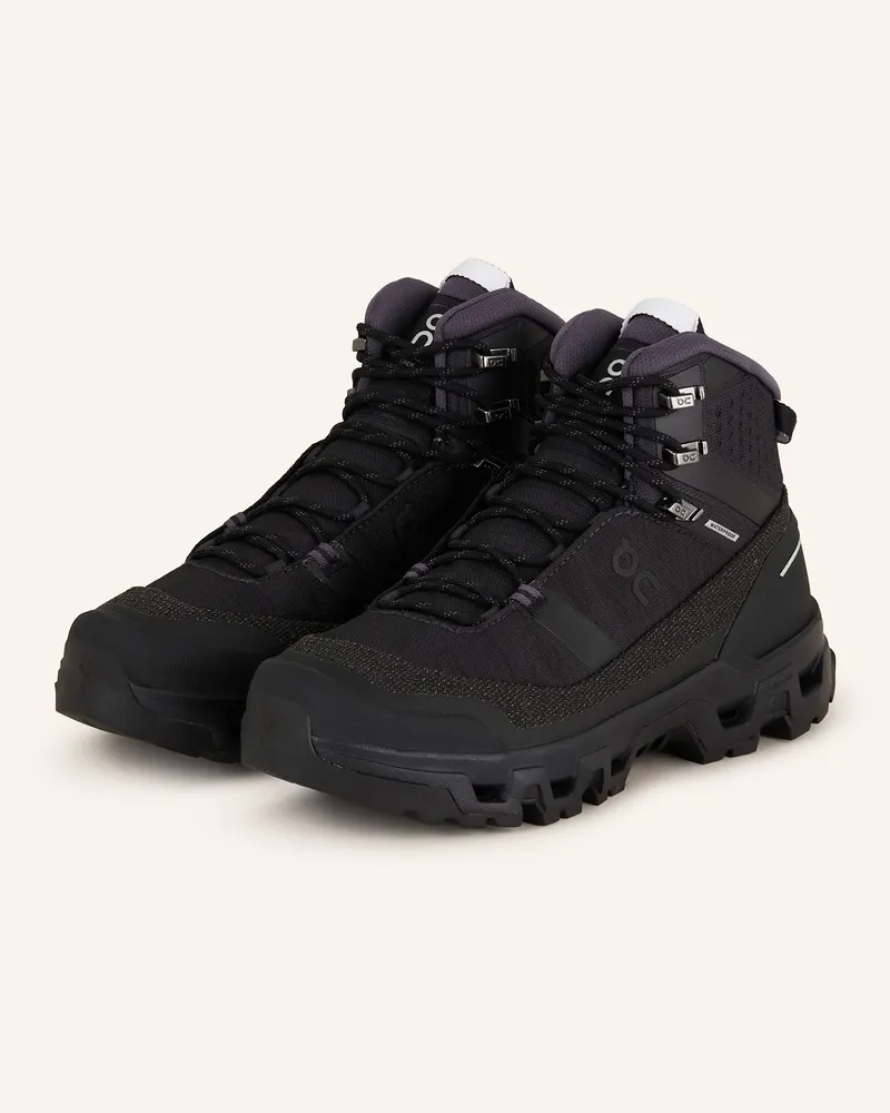 ON Wanderschuhe CLOUDROCK TREK WP Schwarz