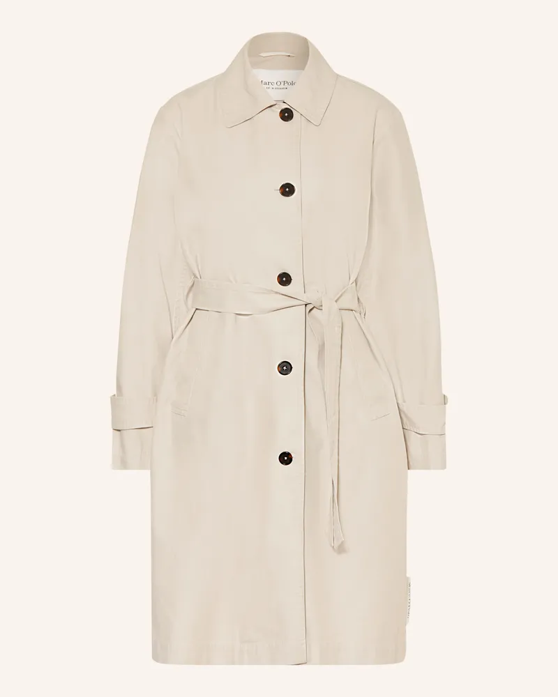 Marc O'Polo Trenchcoat beige Hellgrau