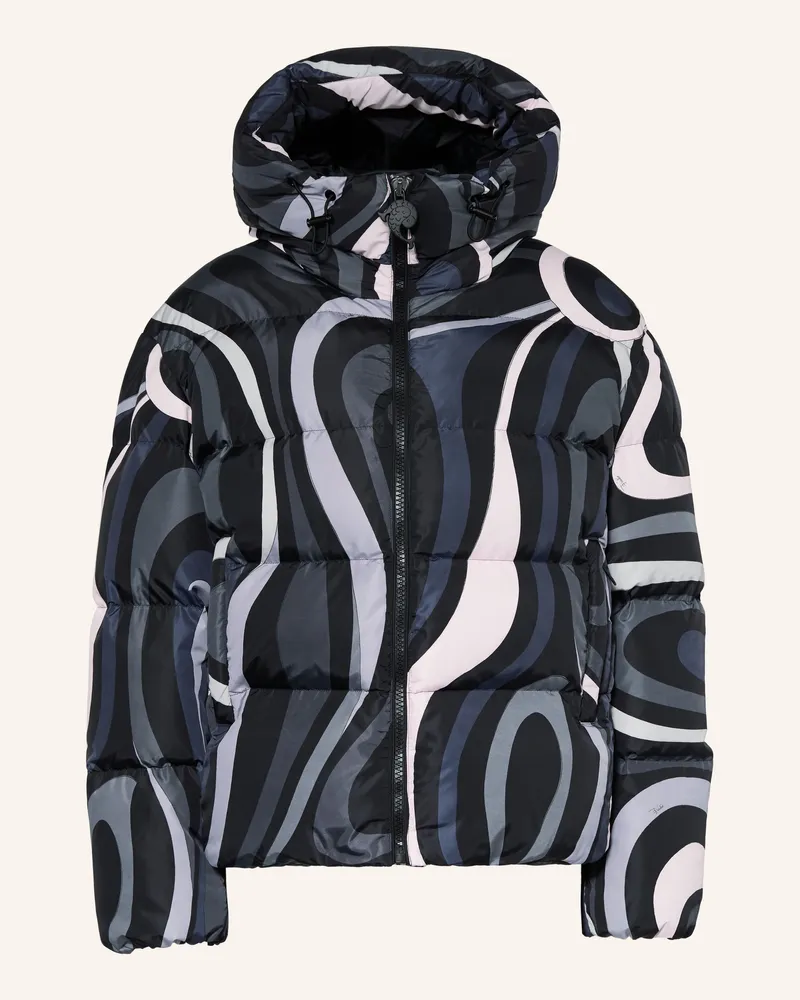 Emilio Pucci Daunenjacke Schwarz
