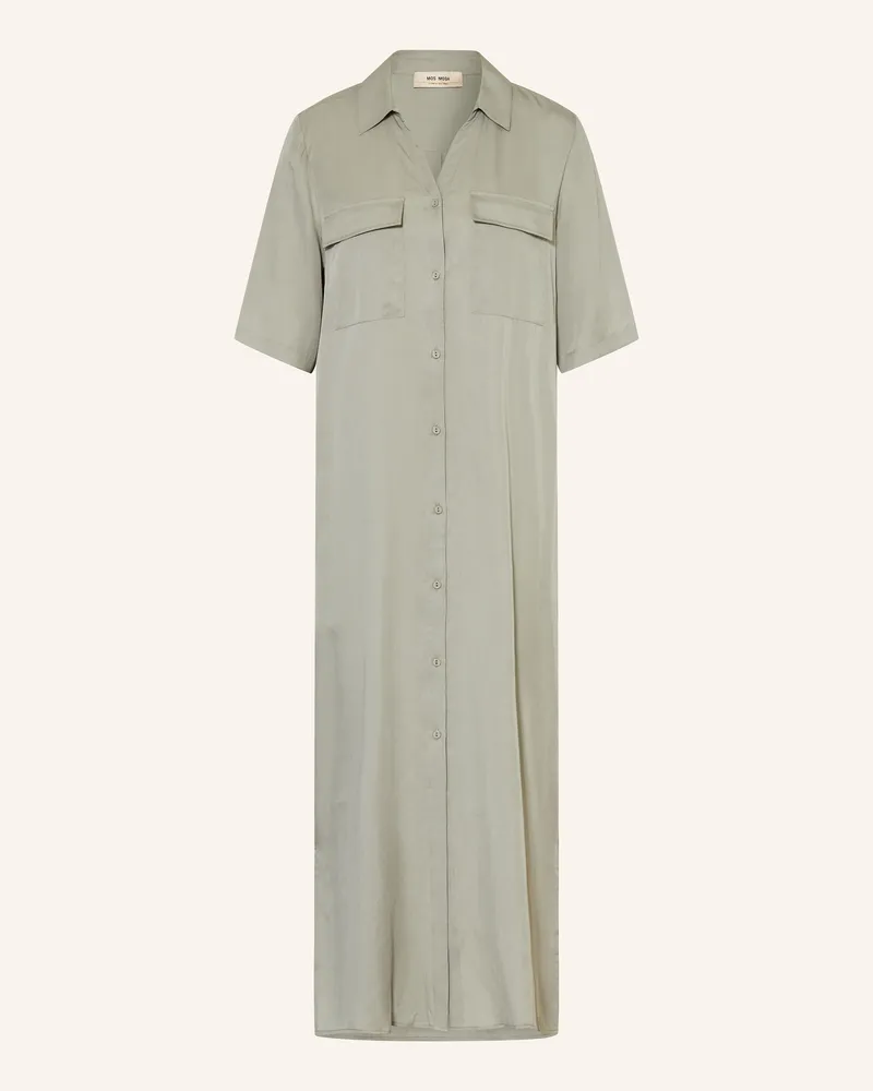 Mos Mosh Hemdblusenkleid MMETHER Hellgrün