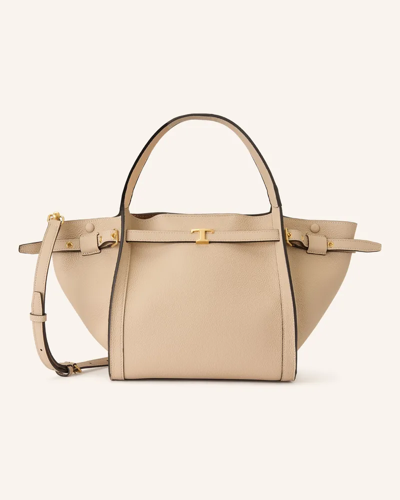 TOD'S Shopper Tim Small beige Beige