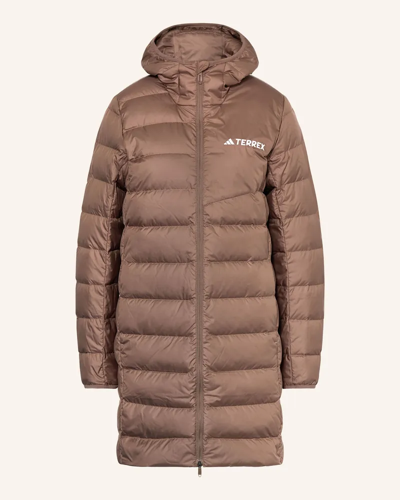 adidas Daunenparka MULTI LIGHT 2.0 Braun